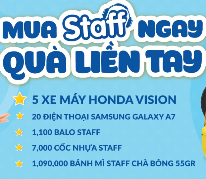 Hơn 1 triệu giải thưởng hấp dẫn đang chờ đón bạn trong mùa hè này - Bánh Mì Staff