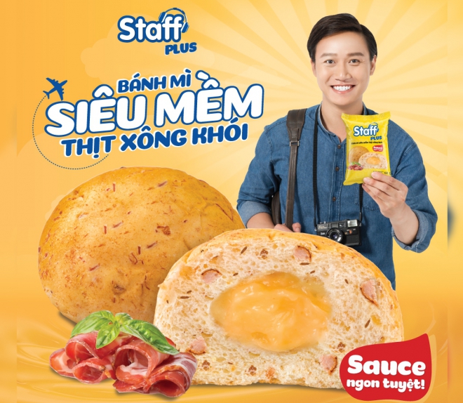 Siêu phẩm bánh mì có thịt xông khói - chỉ nhắc tên đã thấy thèm - Bánh Mì Staff